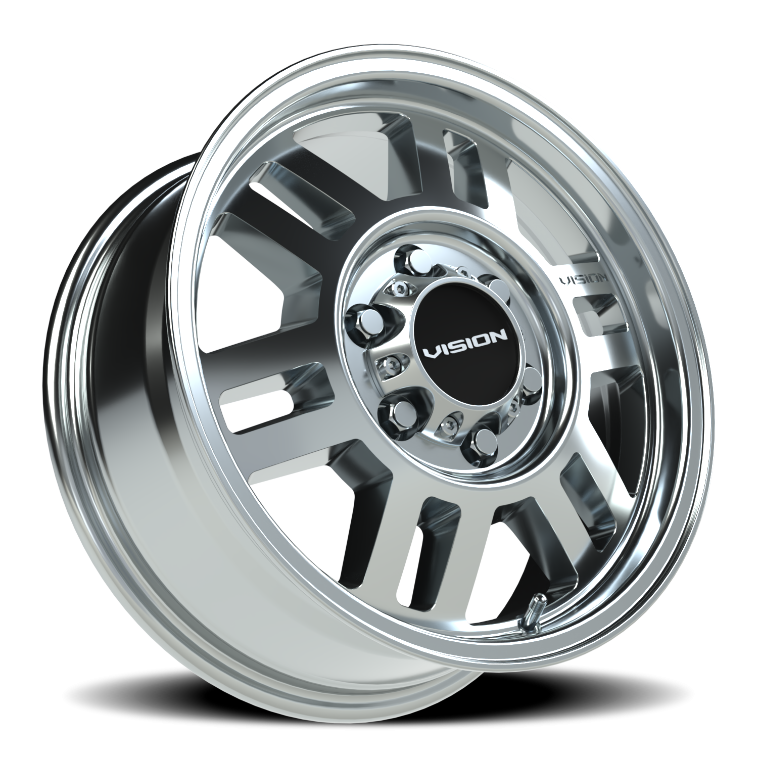 Vision Wheel 355 Chrome 16x6.5 +38 6x130mm 84mm - Wheelwiz