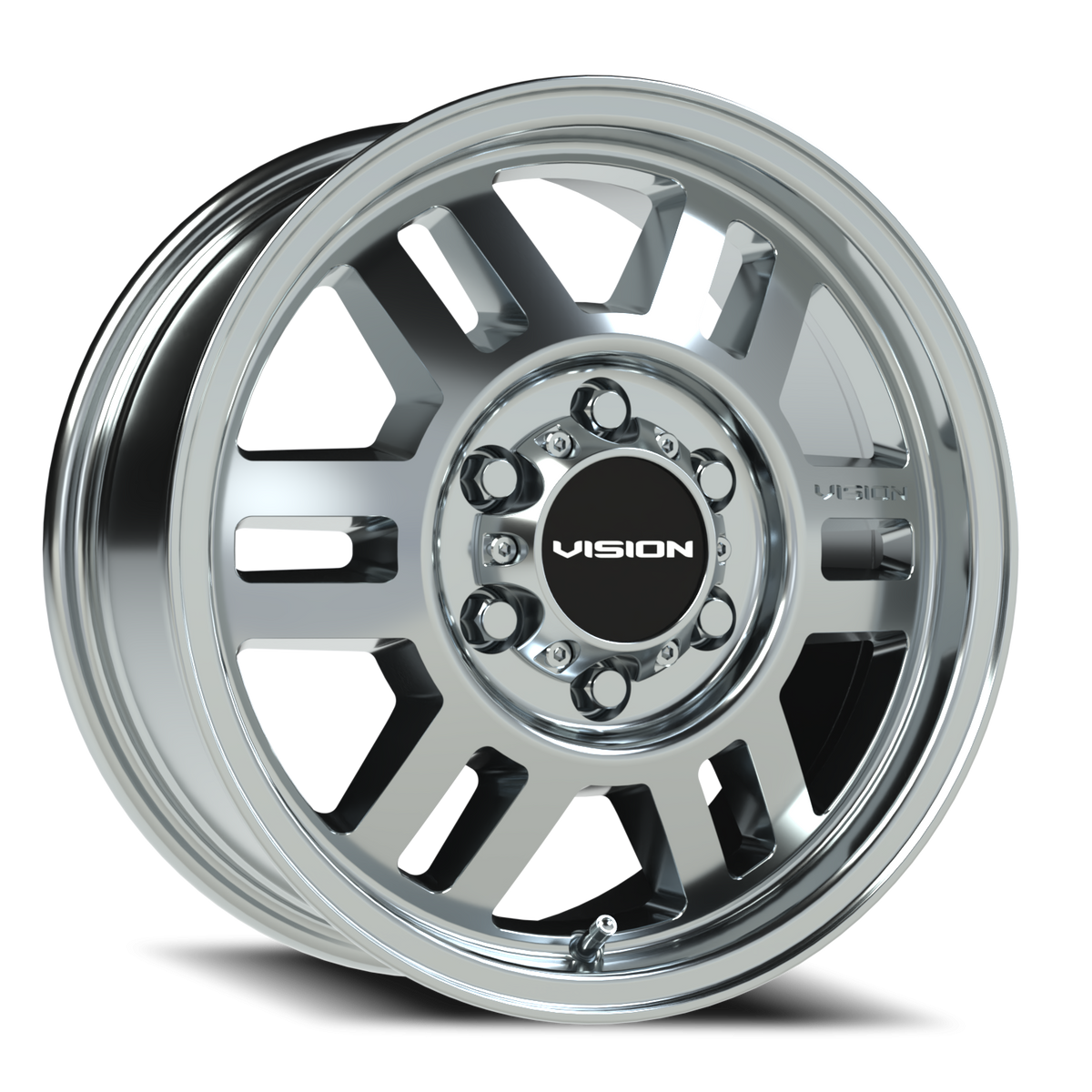 Vision Wheel 355 Chrome 16x6.5 +45 6x130mm 84mm - Wheelwiz