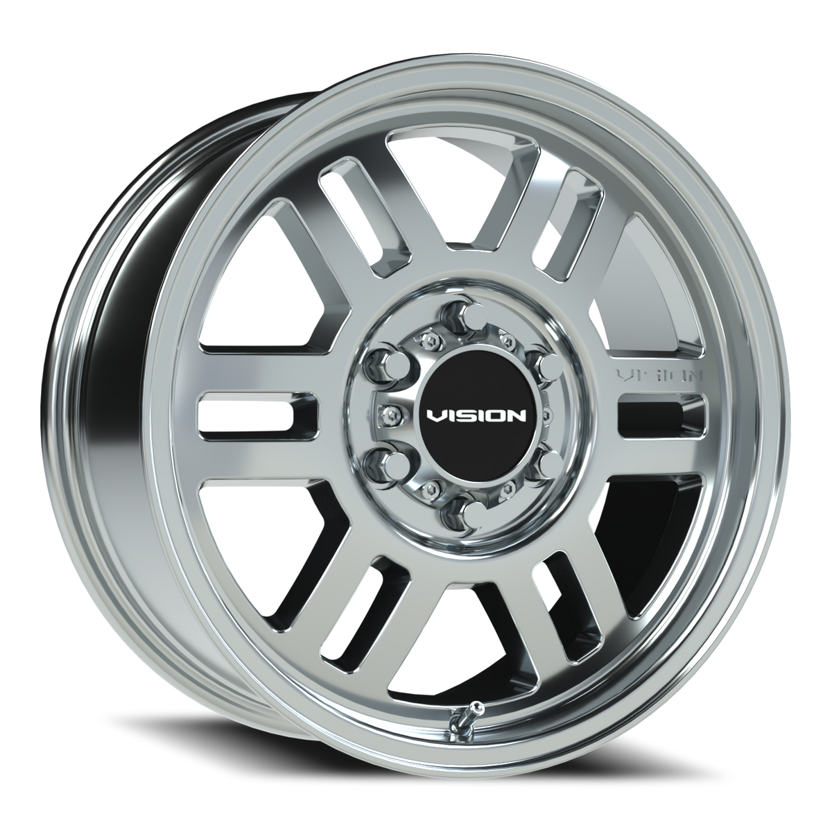 Vision Wheel 355 Chrome 17x7.5 +45 6x130mm 84mm - Wheelwiz