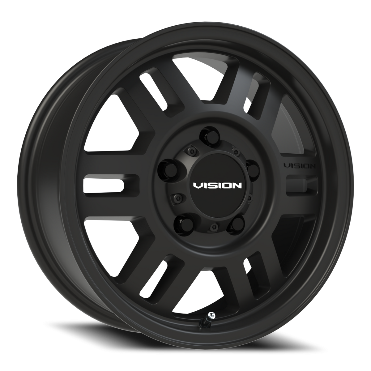 Vision Wheel 355 Satin Black 16x6.5 +45 5x130mm 78.3mm - Wheelwiz