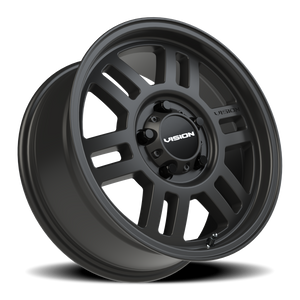 Vision Wheel 355 Satin Black 17x7.5 +45 5x130mm 78.3mm - Wheelwiz