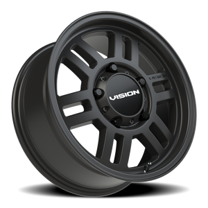 Vision Wheel 355 Satin Black 17x7.5 +45 5x160mm 65.1mm - Wheelwiz