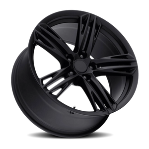 Factory Reproductions FR 35F Satin Black 20x10 +23 5x120mm 66.9mm - Wheelwiz