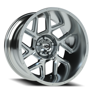 Vision Wheel 360 Chrome 20x12 -51 5x127mm 78.1mm - Wheelwiz