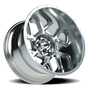 Vision Wheel 360 Chrome 20x12 -51 5x127mm 78.1mm - Wheelwiz