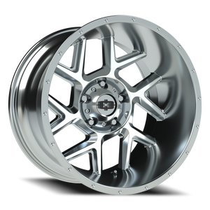 Vision Wheel 360 Chrome 20x12 -51 5x139.7mm 108mm - Wheelwiz