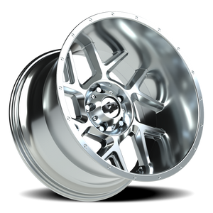 Vision Wheel 360 Chrome 20x12 -51 5x139.7mm 108mm - Wheelwiz
