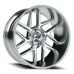 Vision Wheel 360 Chrome 24x12 -51 5x127mm 78.1mm - Wheelwiz