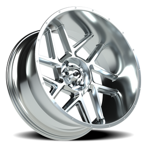 Vision Wheel 360 Chrome 24x12 -51 5x127mm 78.1mm - Wheelwiz