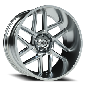 Vision Wheel 360 Chrome 24x12 -51 5x139.7mm 108mm - Wheelwiz