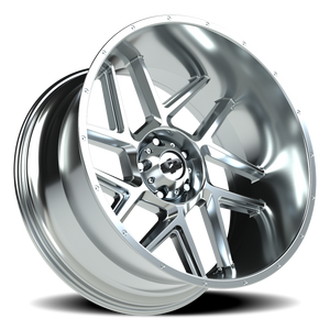 Vision Wheel 360 Chrome 24x12 -51 5x139.7mm 108mm - Wheelwiz