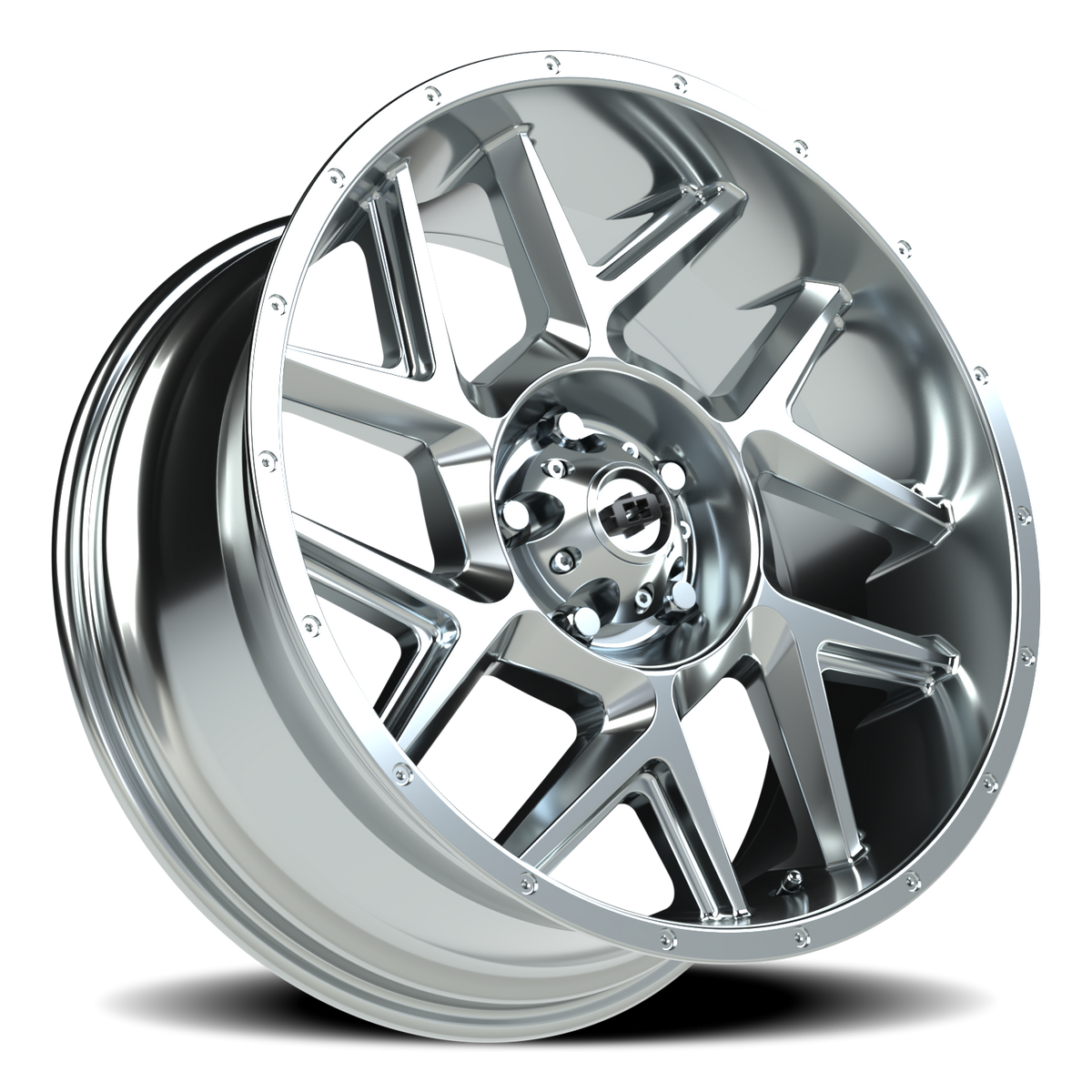 Vision Wheel 360 Chrome 20x9 +10 5x127mm 78.1mm - Wheelwiz