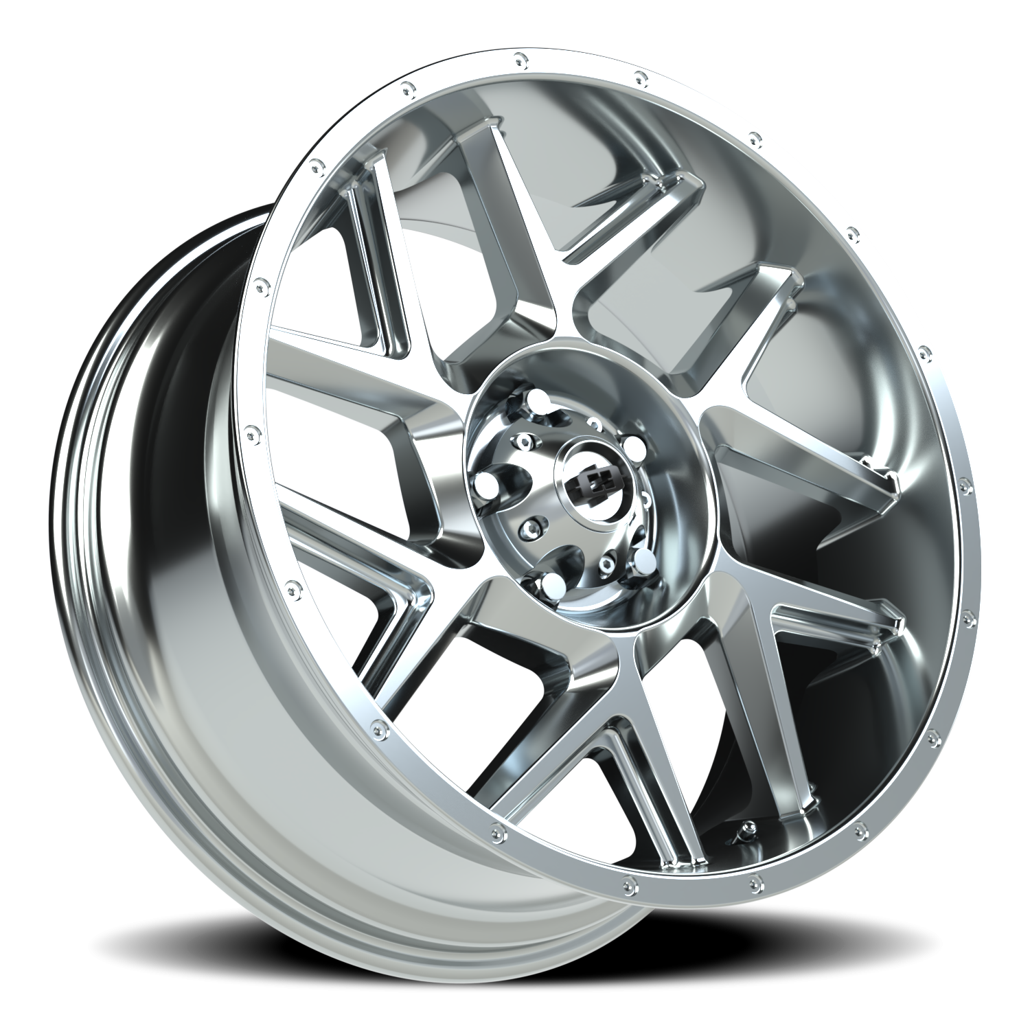 Vision Wheel 360 Chrome 20x9 +10 5x127mm 78.1mm - Wheelwiz