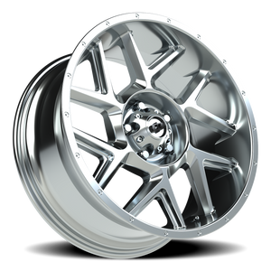 Vision Wheel 360 Chrome 20x9 +10 5x127mm 78.1mm - Wheelwiz