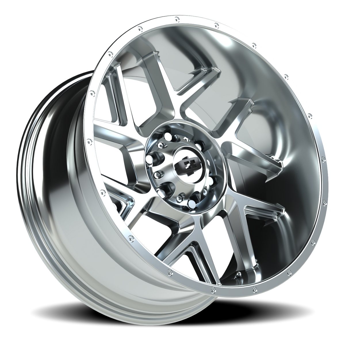 Vision Wheel 360 Chrome 20x10 -29 6x139.7mm 106.2mm - Wheelwiz