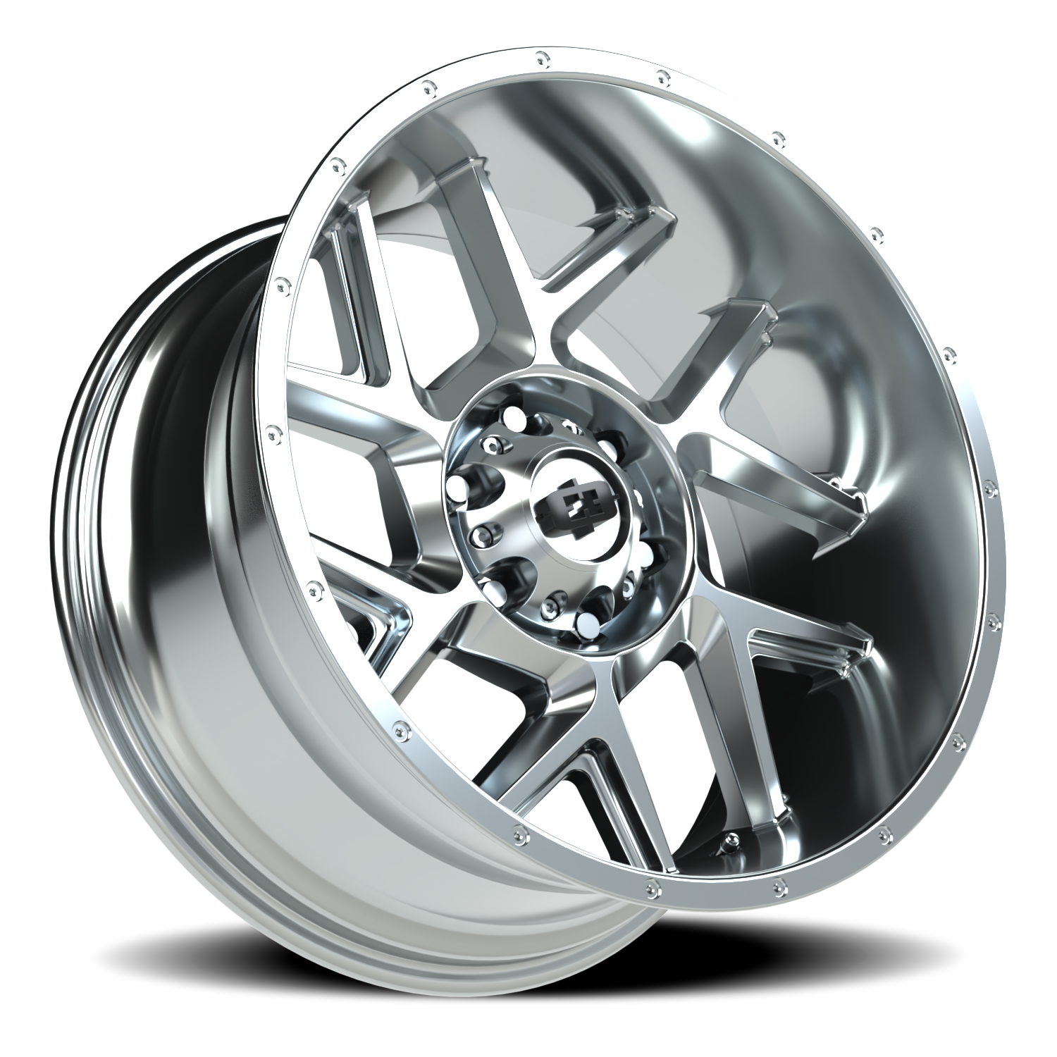Vision Wheel 360 Chrome 20x10 -29 6x139.7mm 78.1mm - Wheelwiz