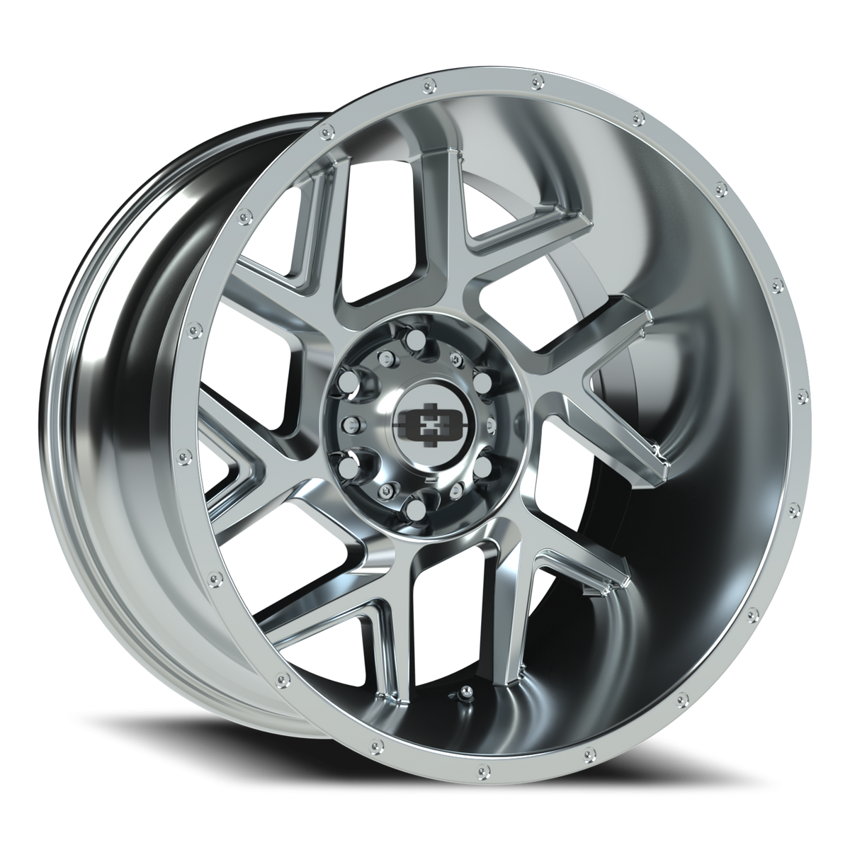 Vision Wheel 360 Chrome 20x12 -51 6x135mm 87.1mm - Wheelwiz