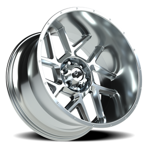 Vision Wheel 360 Chrome 22x12 -57 6x139.7mm 106.2mm - Wheelwiz