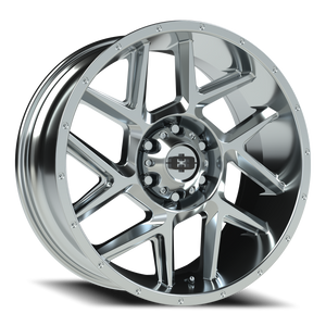 Vision Wheel 360 Chrome 20x9 +12 6x135mm 87.1mm - Wheelwiz