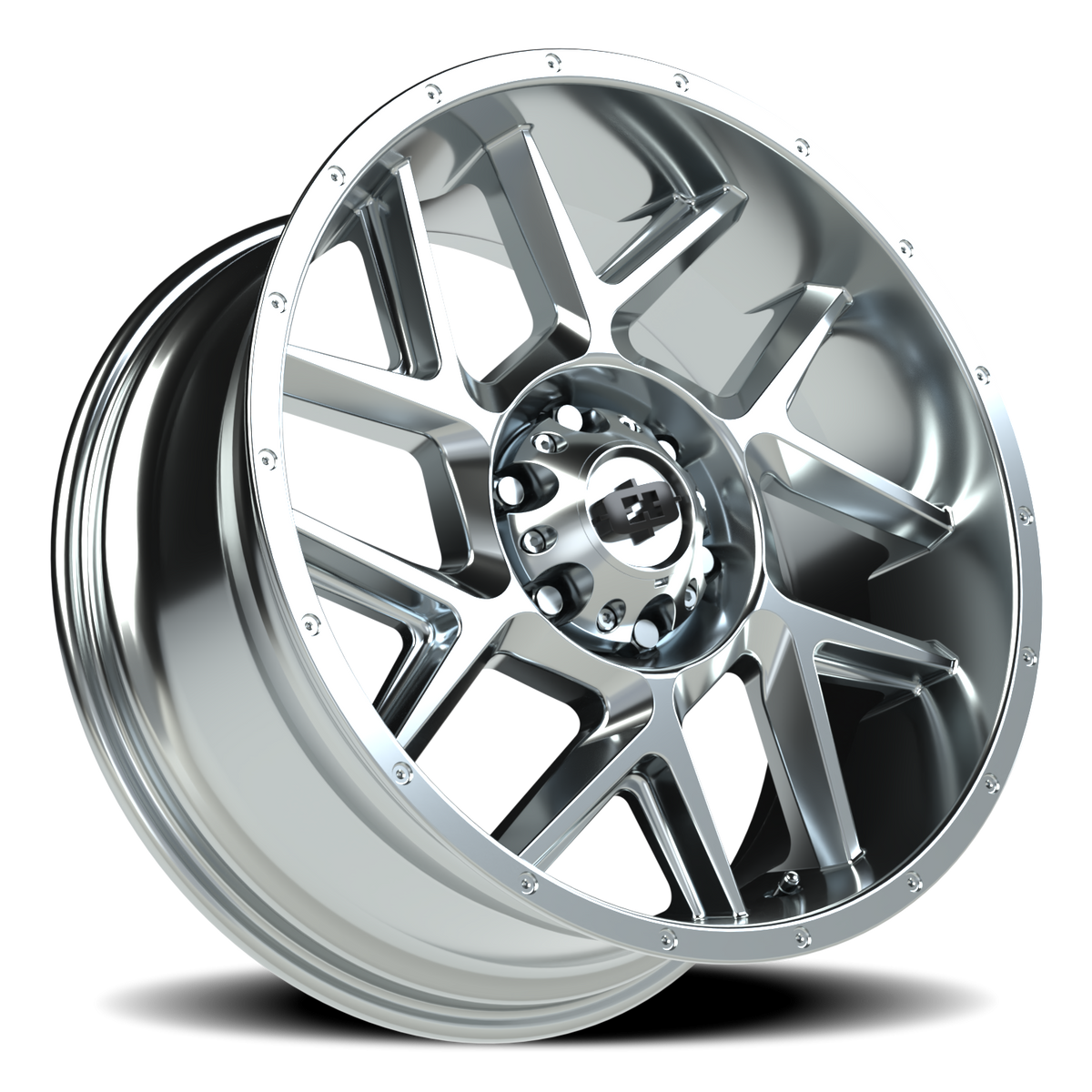 Vision Wheel 360 Chrome 20x9 +12 6x135mm 87.1mm - Wheelwiz