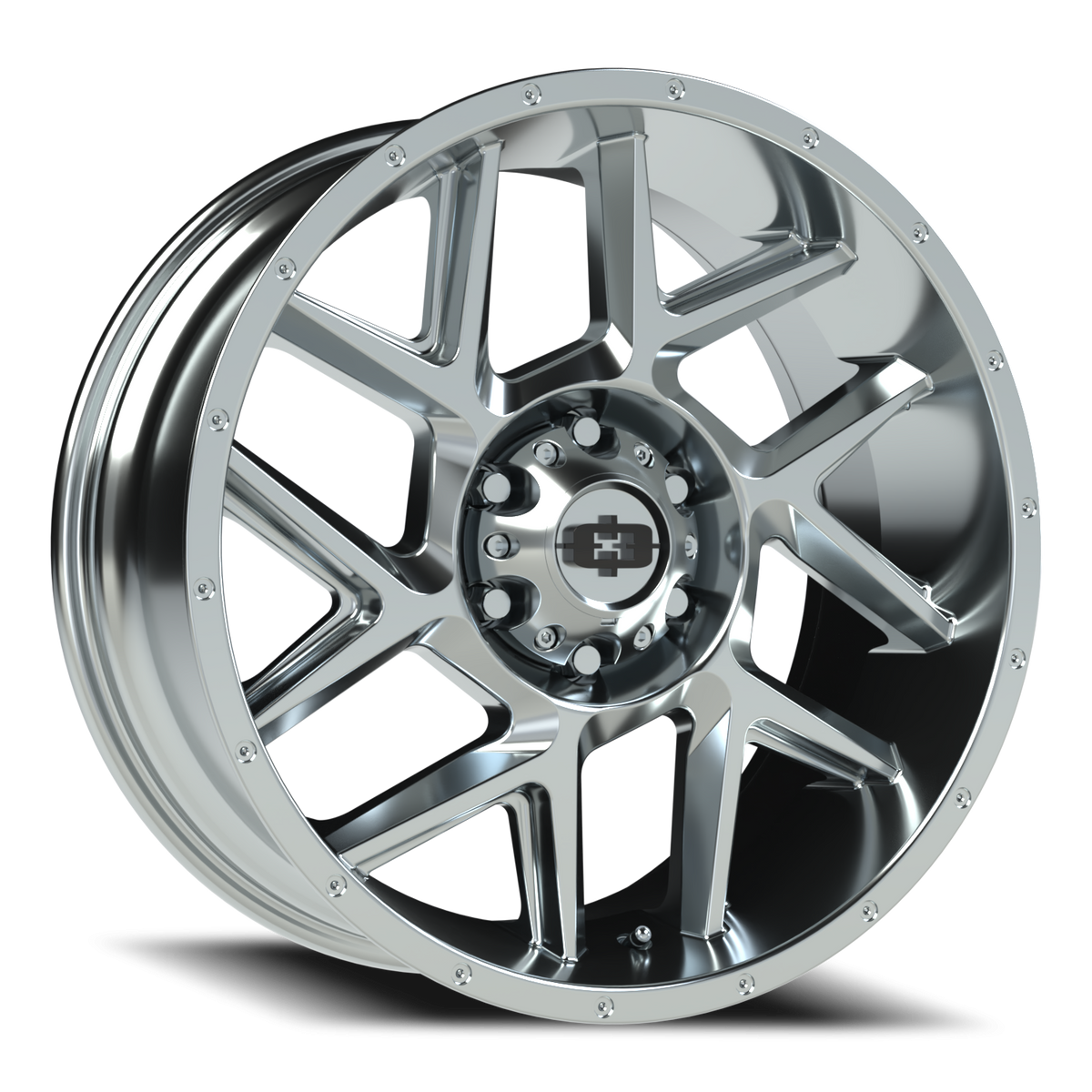 Vision Wheel 360 Chrome 20x9 0 6x139.7mm 106.2mm - Wheelwiz