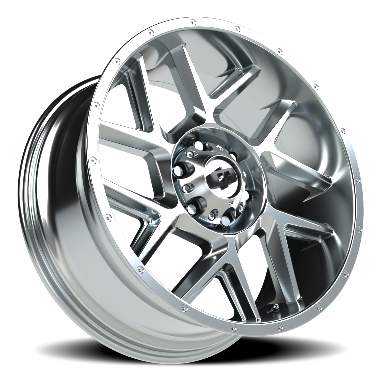 Vision Wheel 360 Chrome 20x9 0 6x139.7mm 106.2mm - Wheelwiz