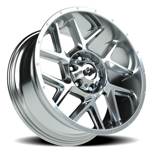 Vision Wheel 360 Chrome 20x9 0 6x139.7mm 106.2mm - Wheelwiz