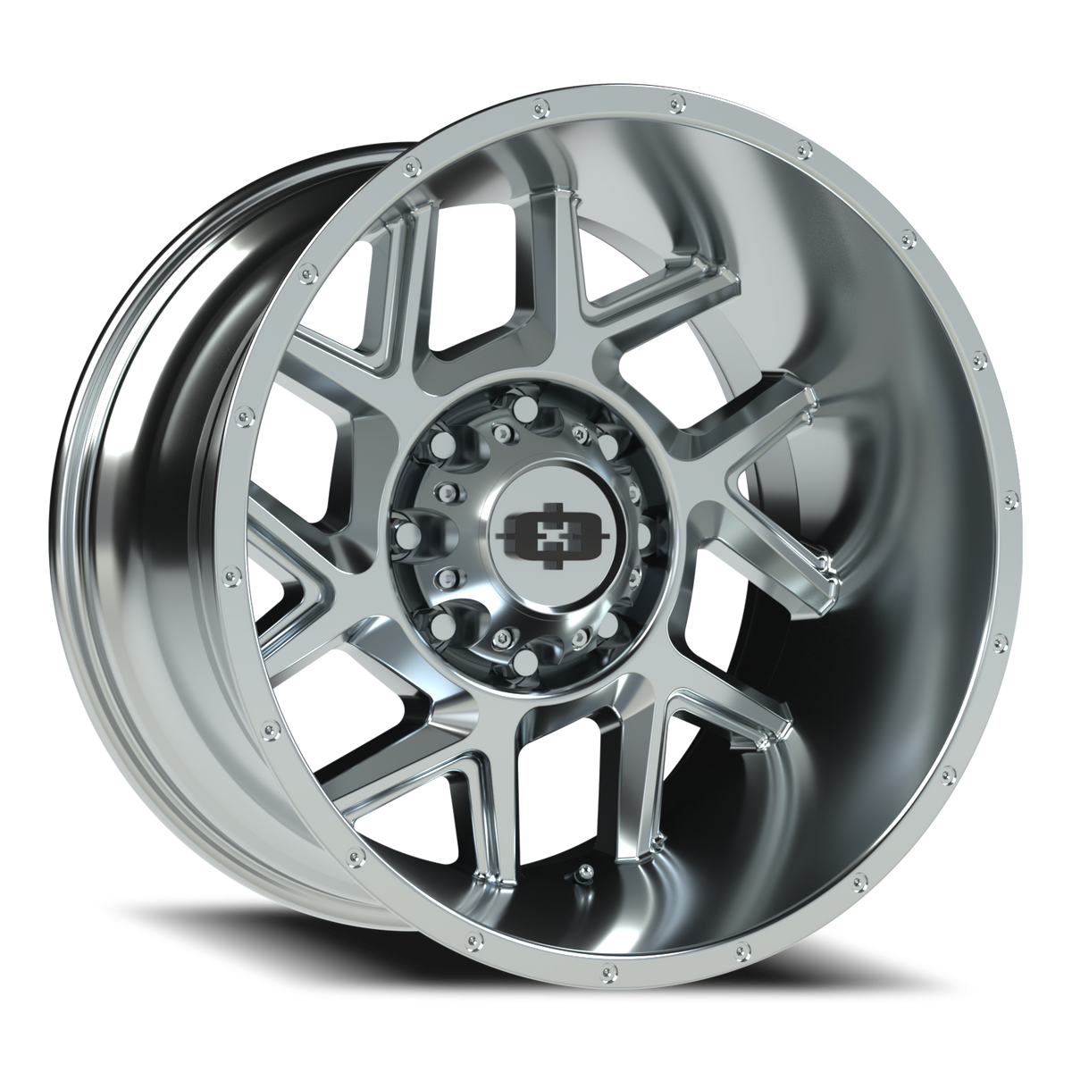 Vision Wheel 360 Chrome 20x12 -51 8x170mm 125.2mm - Wheelwiz