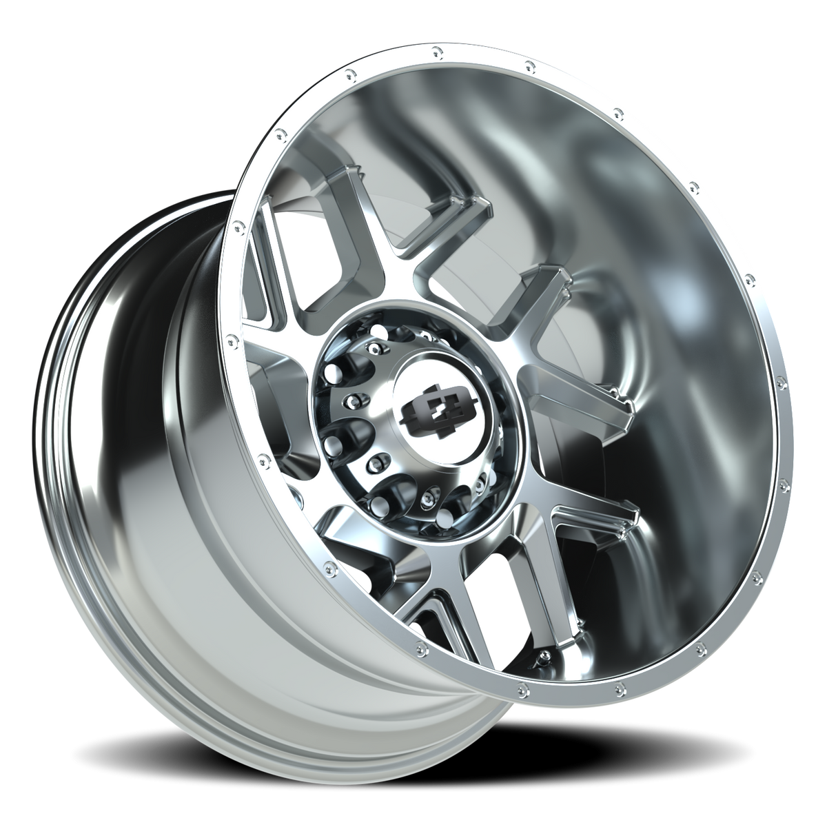 Vision Wheel 360 Chrome 20x12 -51 8x170mm 125.2mm - Wheelwiz