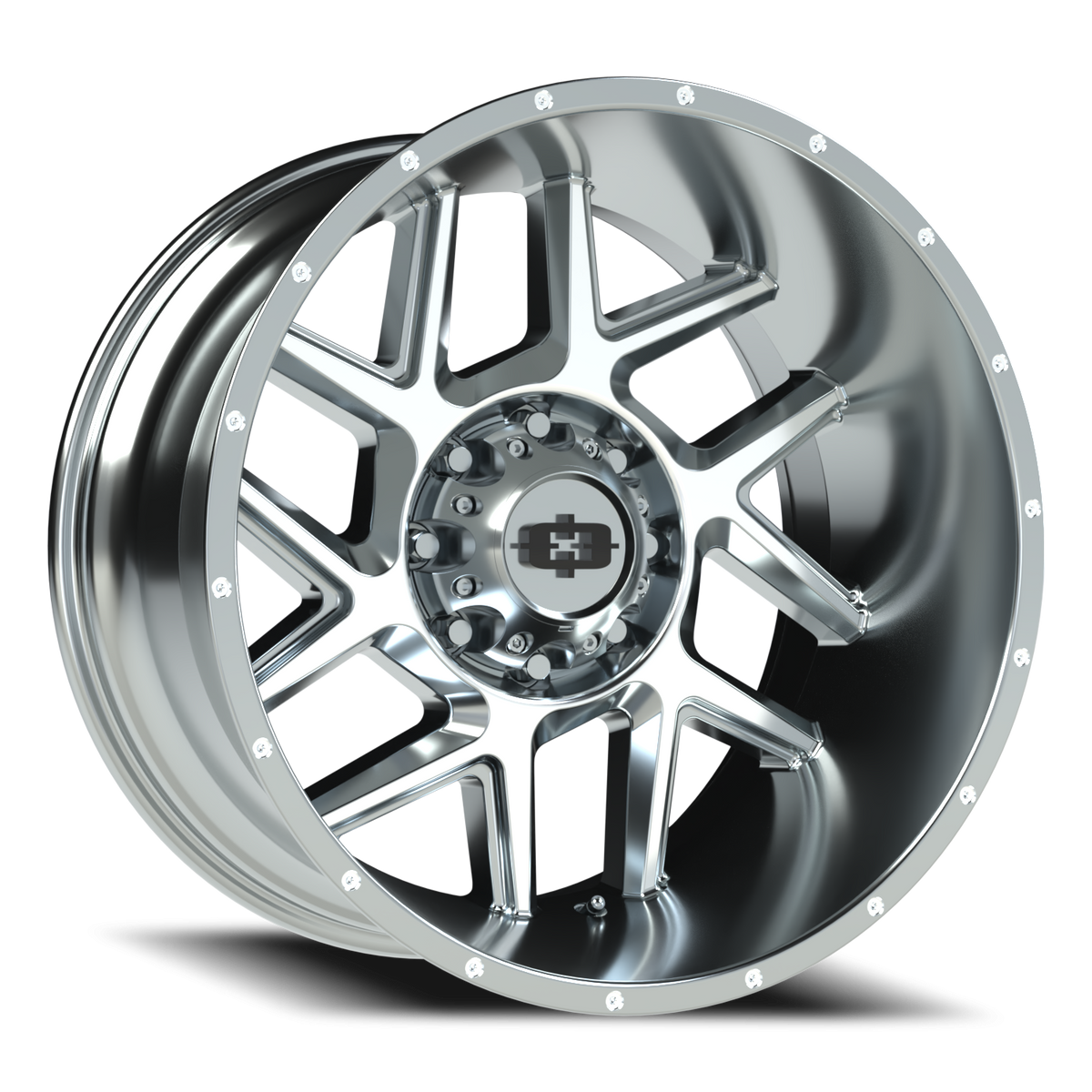 Vision Wheel 360 Chrome 22x12 -51 8x170mm 125.2mm - Wheelwiz