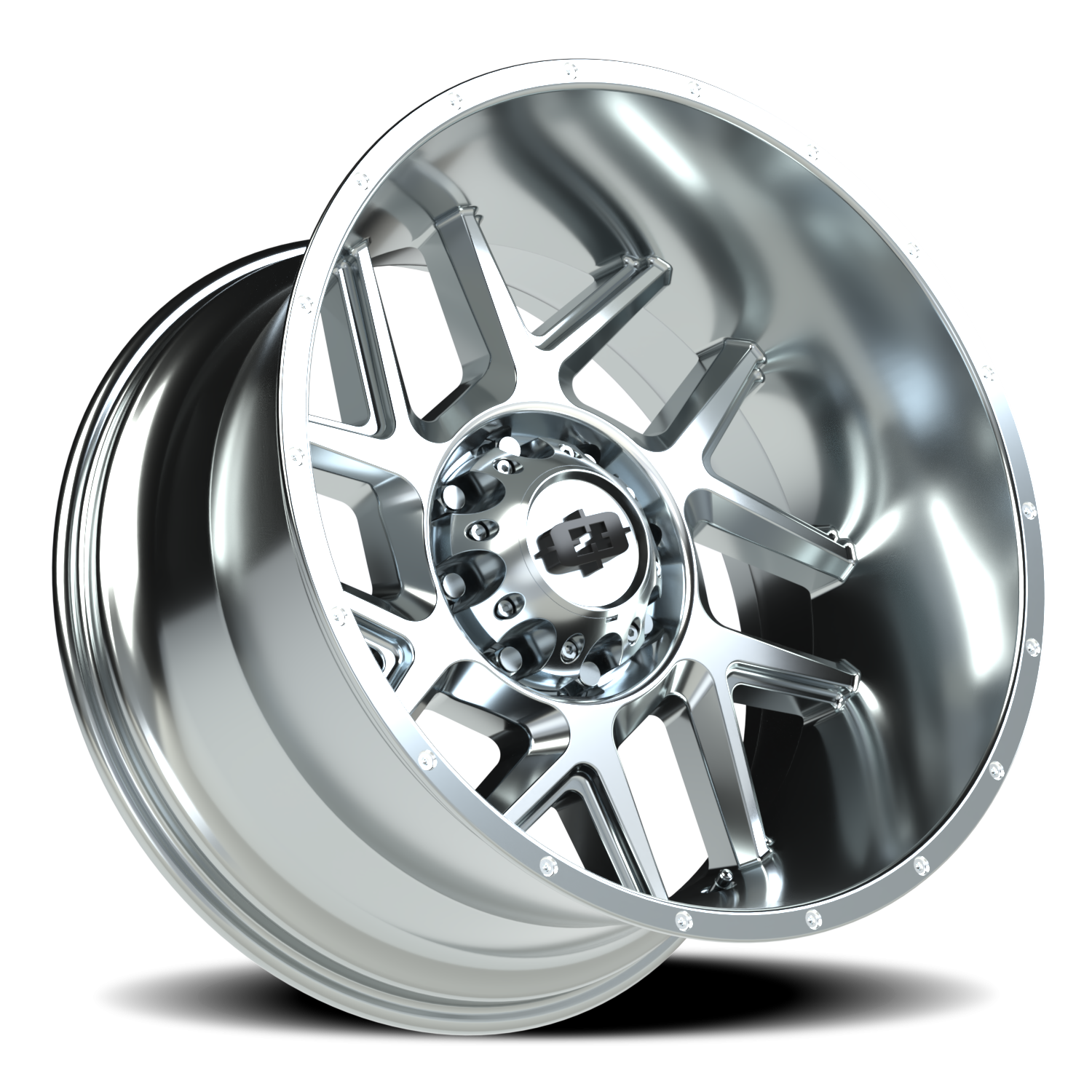 Vision Wheel 360 Chrome 22x12 -51 8x170mm 125.2mm - Wheelwiz