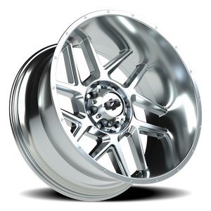 Vision Wheel 360 Chrome 24x12 -51 8x165.1mm 125.2mm - Wheelwiz
