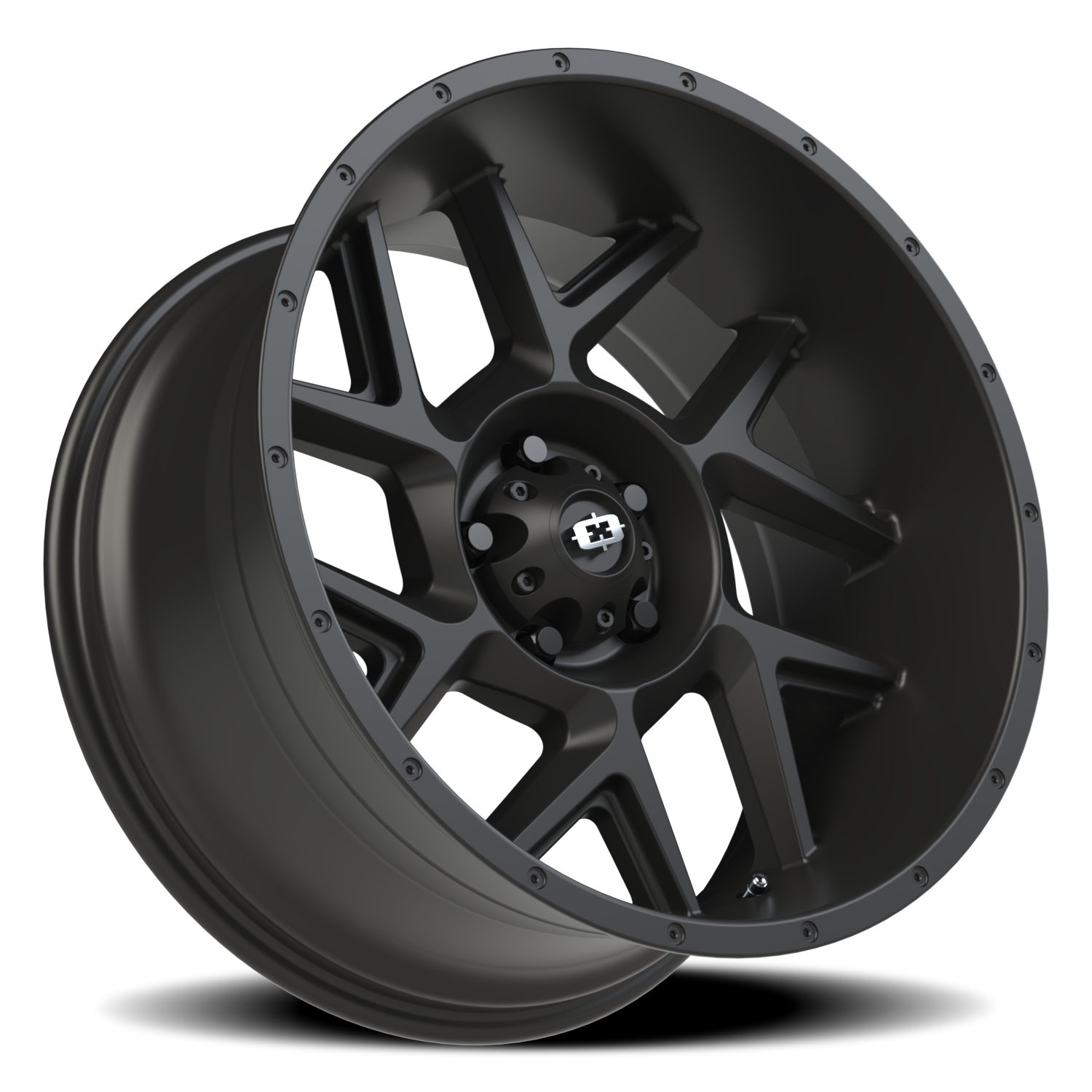 Vision Wheel 360 Satin Black 20x10 -25 5x127mm 78.1mm - Wheelwiz