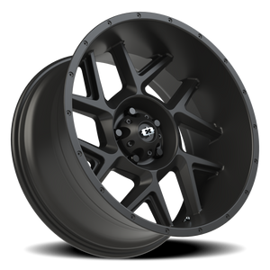 Vision Wheel 360 Satin Black 20x10 -25 5x127mm 78.1mm - Wheelwiz