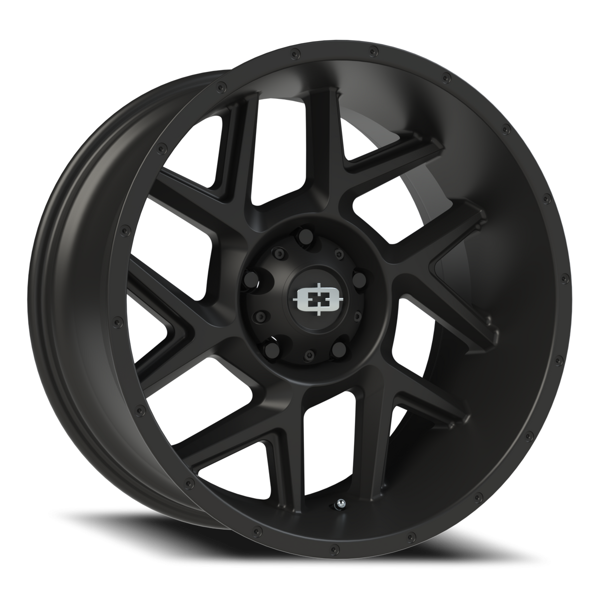 Vision Wheel 360 Satin Black 20x10 -25 5x139.7mm 108mm - Wheelwiz