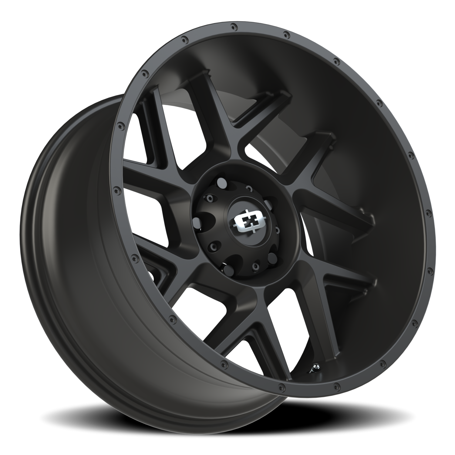 Vision Wheel 360 Satin Black 20x10 -25 5x139.7mm 108mm - Wheelwiz