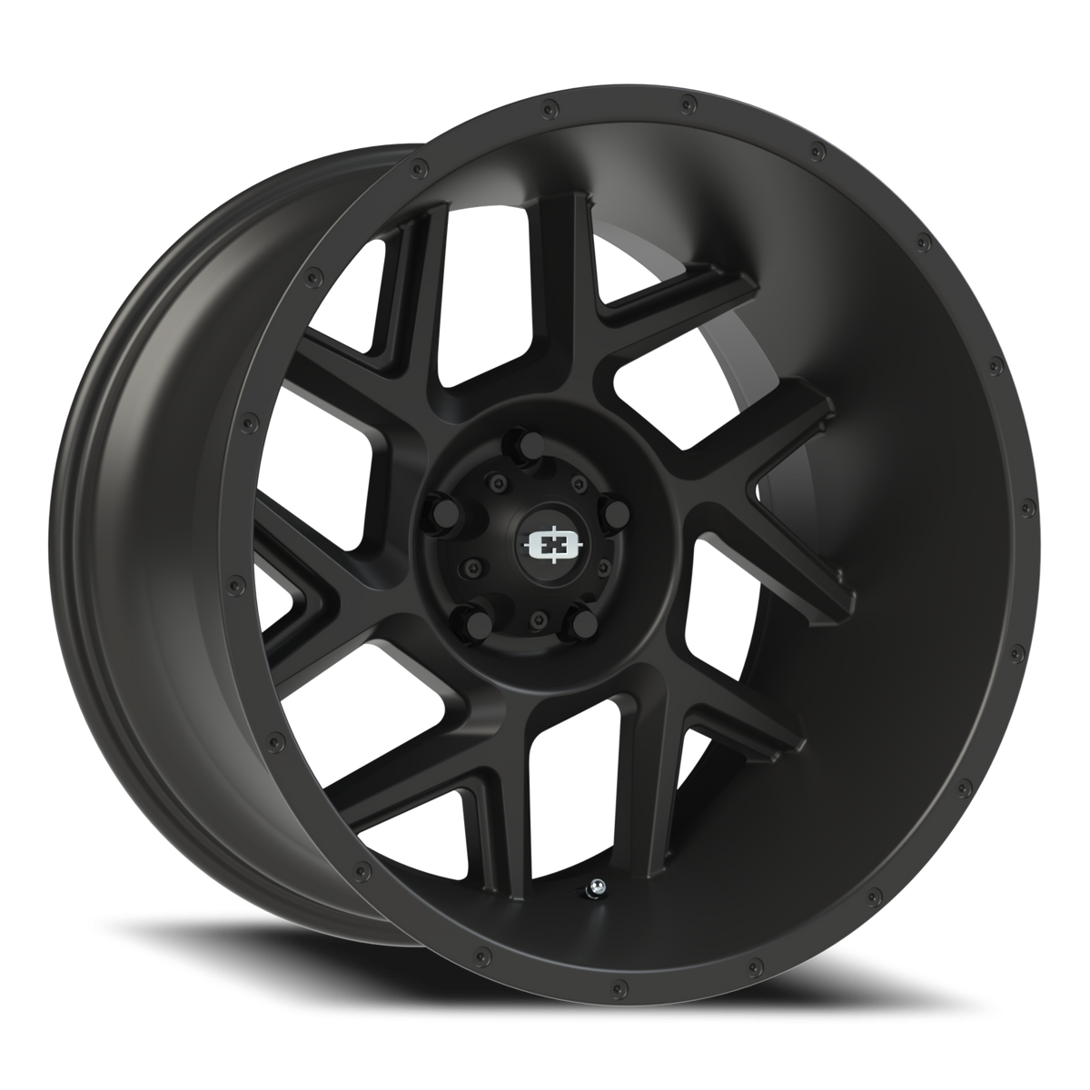 Vision Wheel 360 Satin Black 20x12 -51 5x127mm 78.1mm - Wheelwiz