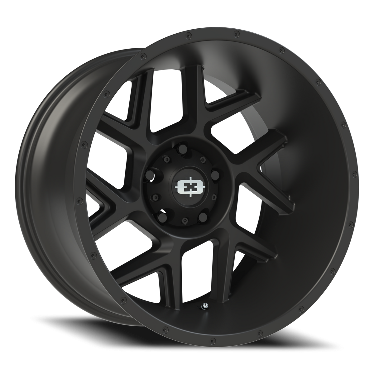 Vision Wheel 360 Satin Black 20x12 -51 5x139.7mm 108mm - Wheelwiz