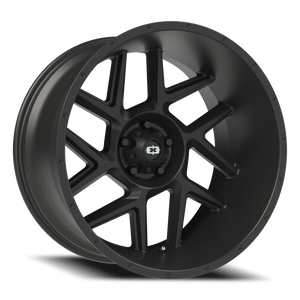 Vision Wheel 360 Satin Black 22x12 -51 5x127mm 78.1mm - Wheelwiz
