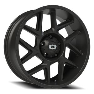 Vision Wheel 360 Satin Black 20x9 +12 5x150mm 110.2mm - Wheelwiz