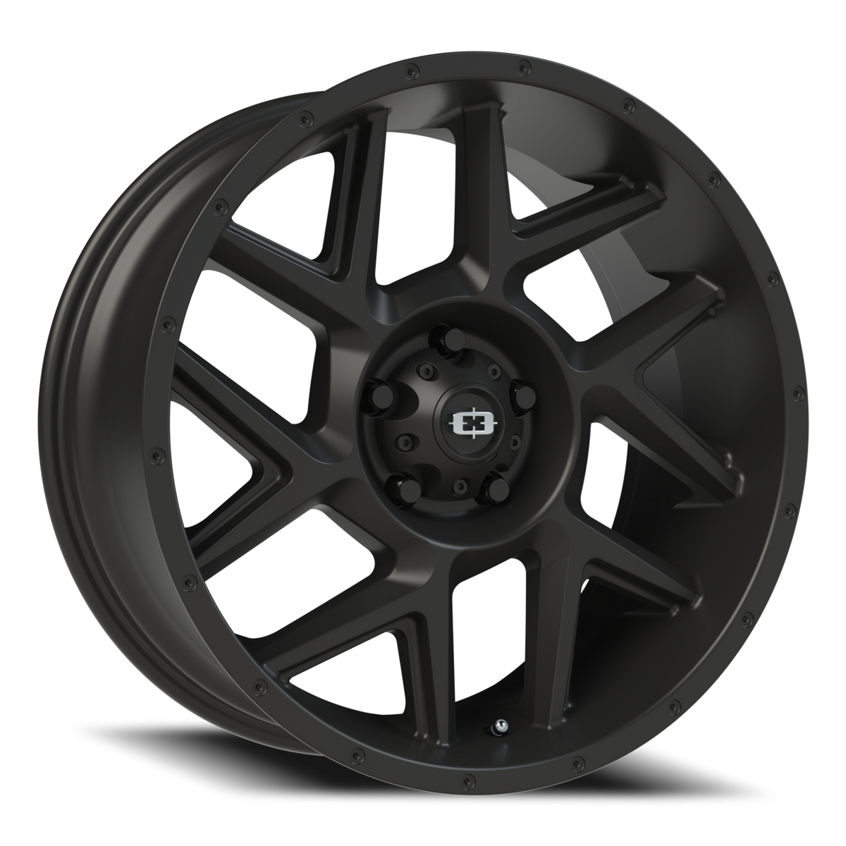 Vision Wheel 360 Satin Black 20x9 +10 5x127mm 78.1mm - Wheelwiz