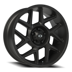 Vision Wheel 360 Satin Black 20x9 +10 5x127mm 78.1mm - Wheelwiz
