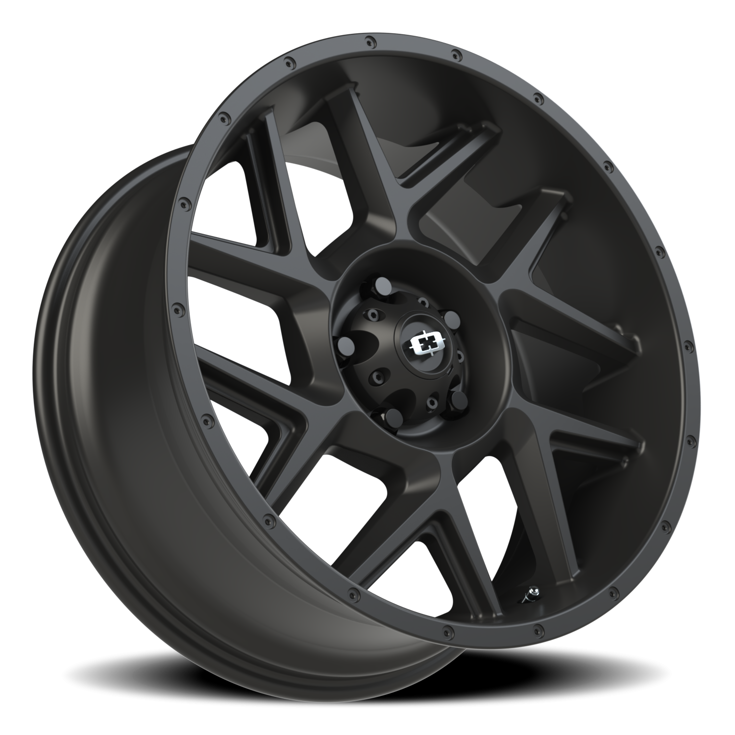 Vision Wheel 360 Satin Black 20x9 +10 5x127mm 78.1mm - Wheelwiz