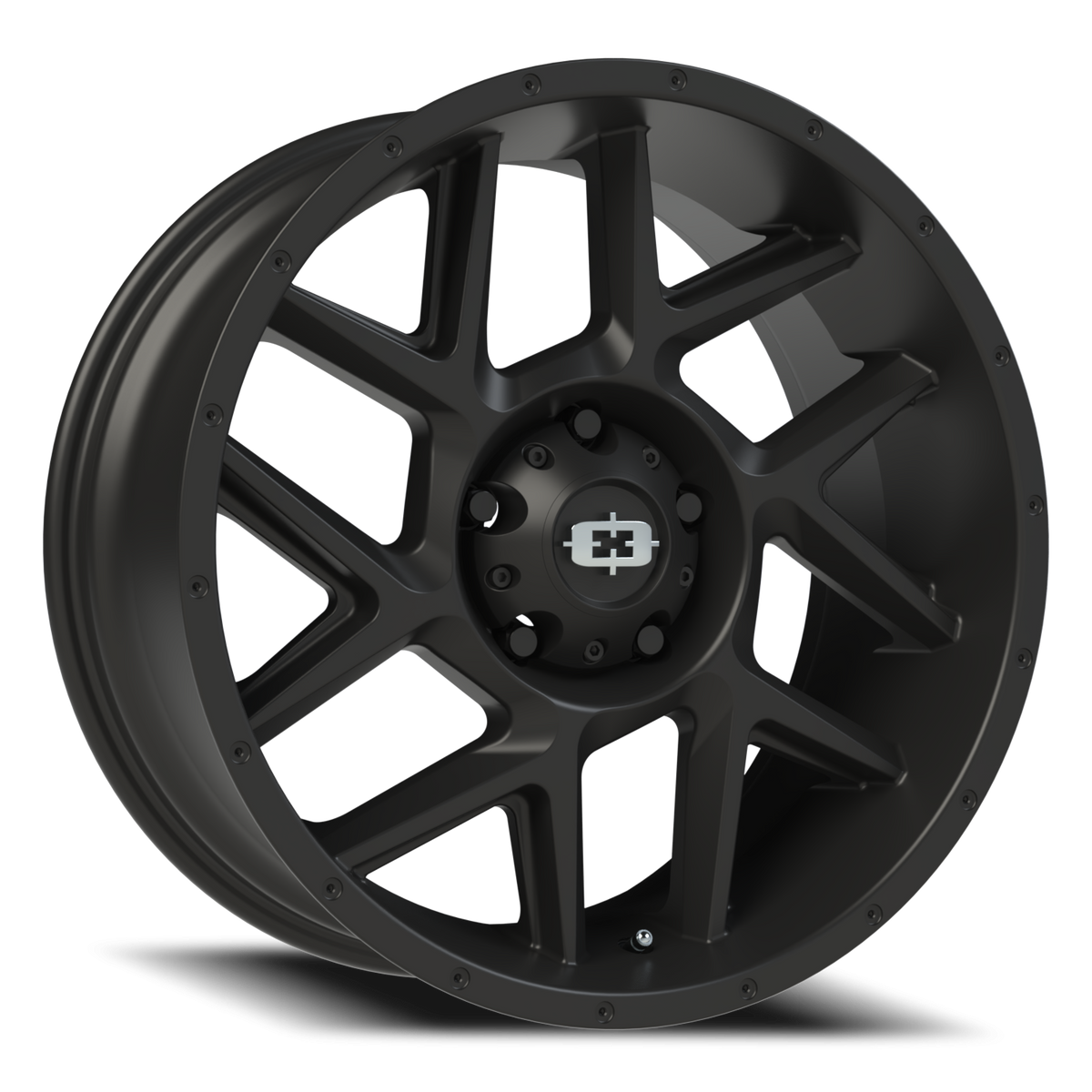 Vision Wheel 360 Satin Black 20x9 +12 5x139.7mm 108mm - Wheelwiz