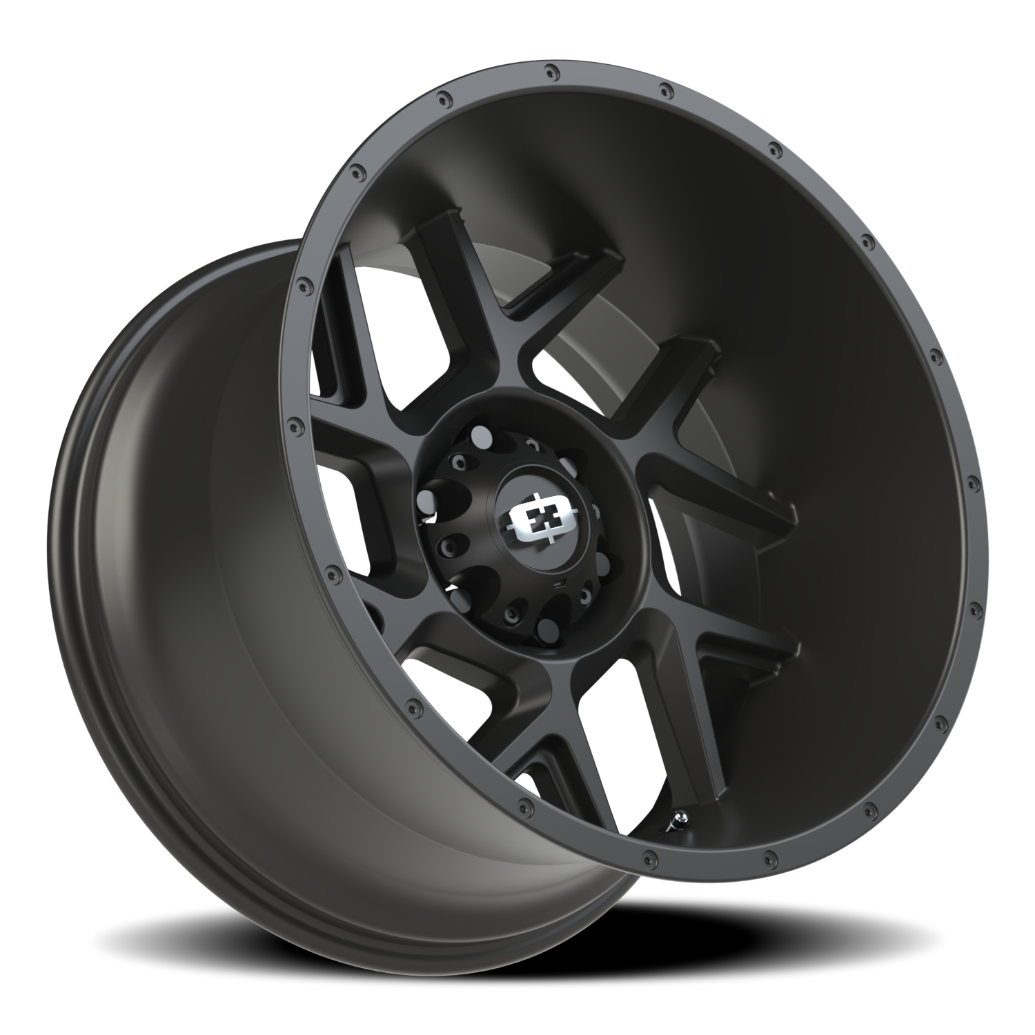 Vision Wheel 360 Satin Black 20x12 -51 6x135mm 87.1mm - Wheelwiz