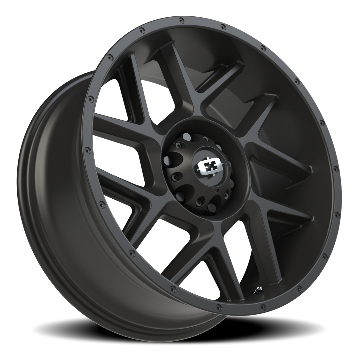 Vision Wheel 360 Satin Black 20x9 +12 6x135mm 87.1mm - Wheelwiz