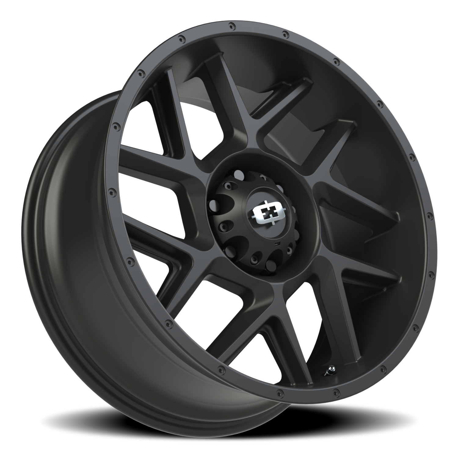 Vision Wheel 360 Satin Black 20x9 0 6x139.7mm 106.2mm - Wheelwiz