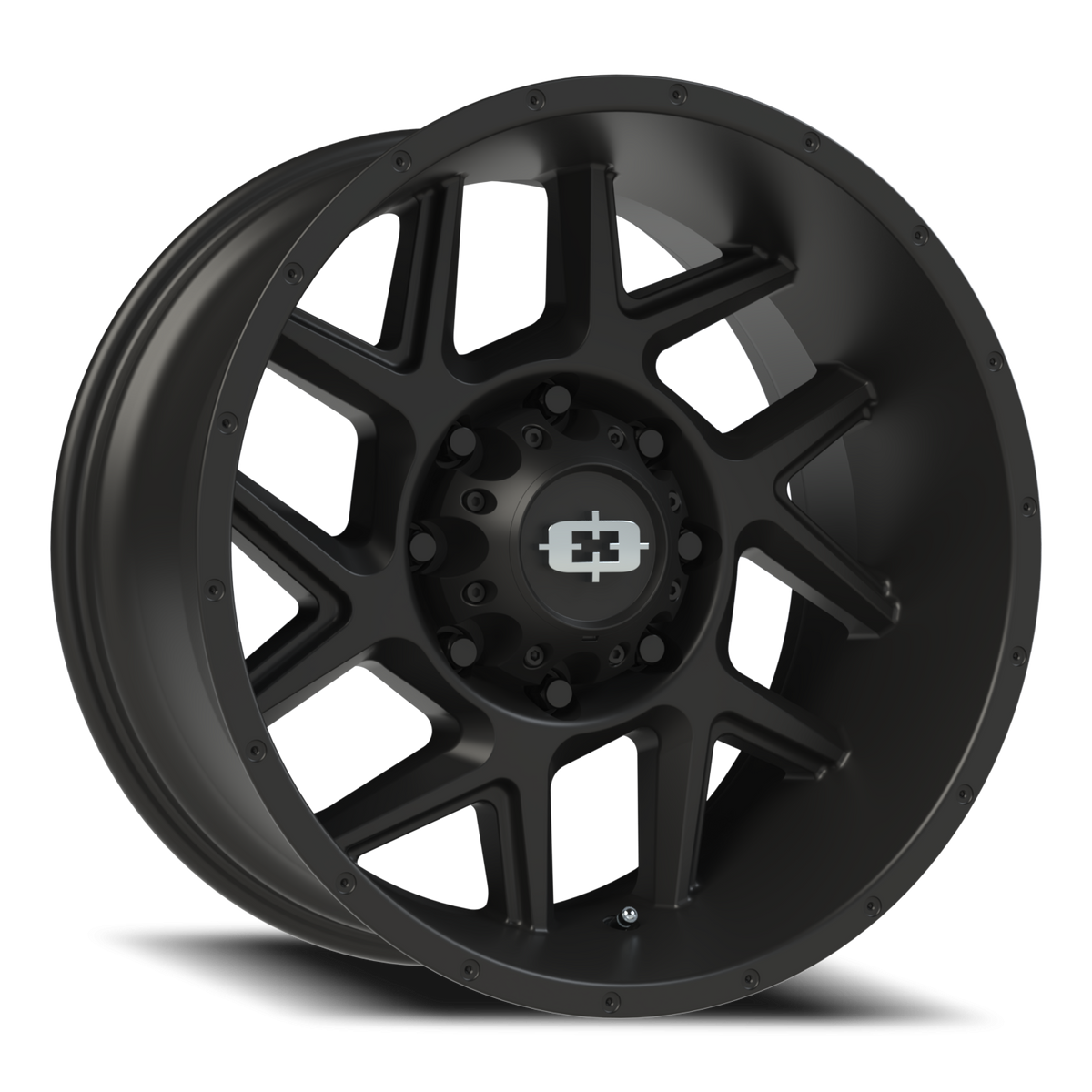 Vision Wheel 360 Satin Black 20x10 -25 8x170mm 125.2mm - Wheelwiz