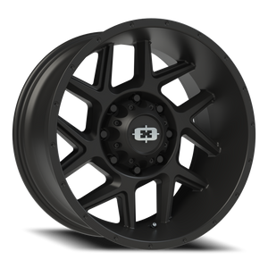 Vision Wheel 360 Satin Black 20x10 -25 8x170mm 125.2mm - Wheelwiz