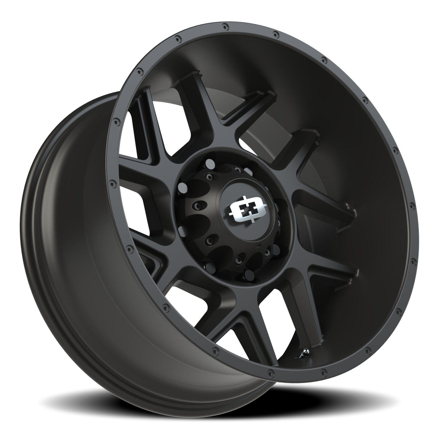 Vision Wheel 360 Satin Black 20x10 -25 8x170mm 125.2mm - Wheelwiz
